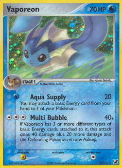 Vaporeon [EX Unseen Forces] (UF 19)