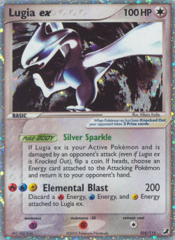 Lugia ex [EX Unseen Forces] (UF 105)