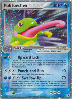 Politoed ex [EX Unseen Forces] (UF 107)
