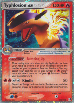 Typhlosion ex [EX Unseen Forces] (UF-110)