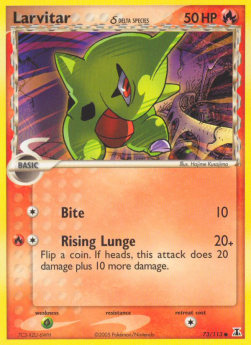 Larvitar δ Delta Species [EX Delta Species] (DS-073)