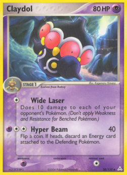 Claydol [EX Holon Phantoms] (HP-038)