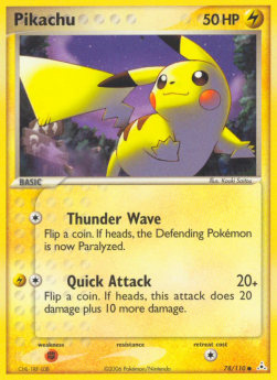 Pikachu [EX Holon Phantoms] (HP-078)