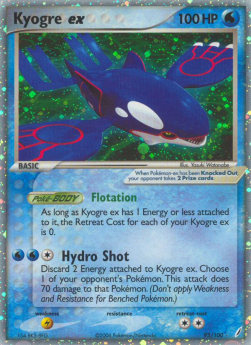 Kyogre ex [EX Crystal Guardians] (CG-095)
