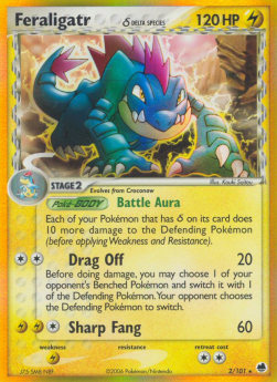 Feraligatr δ Delta Species [EX Dragon Frontiers] (DF-002)