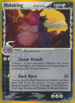 Nidoking δ Delta Species [EX Dragon Frontiers] (DF-006)