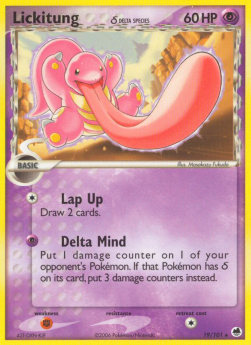 Lickitung δ Delta Species [EX Dragon Frontiers] (DF-019)