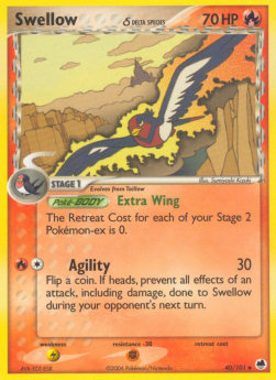 Swellow δ Delta Species [EX Dragon Frontiers] (DF 40)