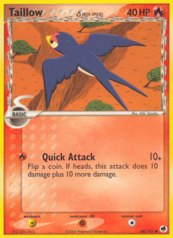 Taillow δ Delta Species [EX Dragon Frontiers] (DF-066)