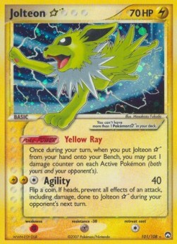 Jolteon Gold Star [EX Power Keepers] (PK 101)