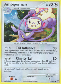 Ambipom Lv.36 [Mysterious Treasures] (MT-003)