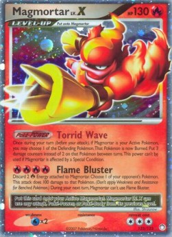 Magmortar LV.X [Mysterious Treasures] (MT-123)