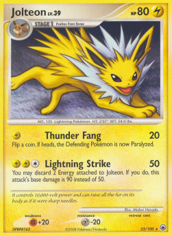 Jolteon Lv.39 [Majestic Dawn] (MD-023)