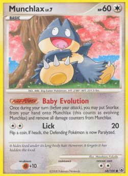 Munchlax Lv.7 [Majestic Dawn] (MD-068) [V1 · Common]