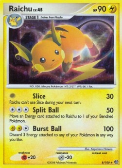 Raichu Lv.45 [Stormfront] (STF 8)