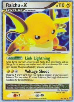 Raichu LV.X [Stormfront] (STF 99)