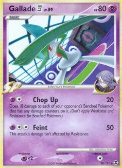Gallade [4] Lv.59 [Rising Rivals] (RR-020)