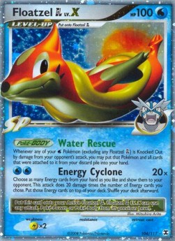Floatzel [GL] LV.X [Rising Rivals] (RR 104)