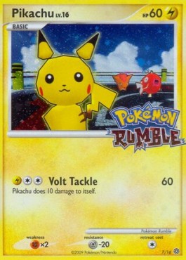 Pikachu Lv.16 [Pokémon Rumble] (RM-007)