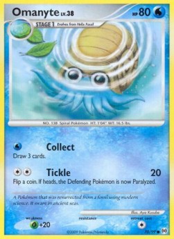 Omanyte Lv.38 [Arceus] (AR-070)