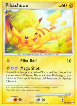 Pikachu Lv.17 [Arceus] (AR-071)