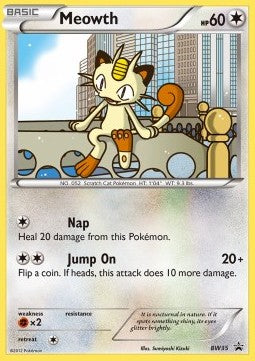 Meowth [BW Black Star Promos] (BWBW-035)