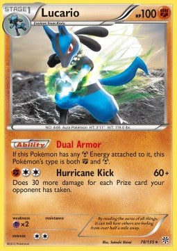 Lucario [Plasma Storm] (PLS-078)