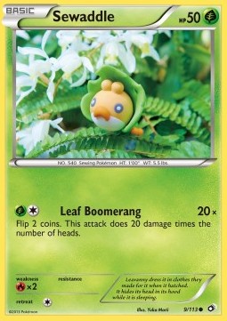 Sewaddle [Legendary Treasures] (LTR-009)