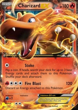 Charizard EX [Flashfire] (FLF-011) [V1 · Ultra Rare]