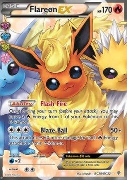 Flareon EX [Generations] (GENRC RC28)