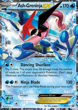 Ash-Greninja EX [XY Black Star Promos] (XYPRXY-133)
