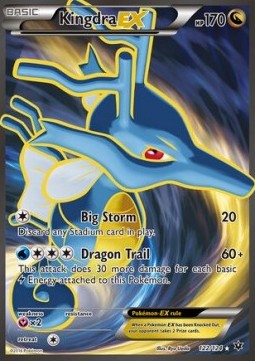 Kingdra EX [Fates Collide] (FCO-122)