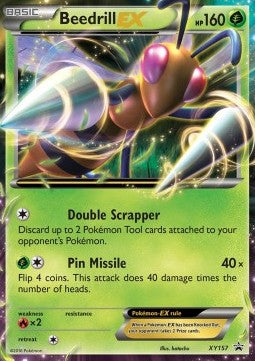Beedrill EX [XY Black Star Promos] (XYPRXY 157)