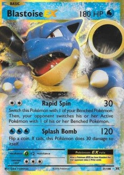 Blastoise EX [Evolutions] (EVO 21)