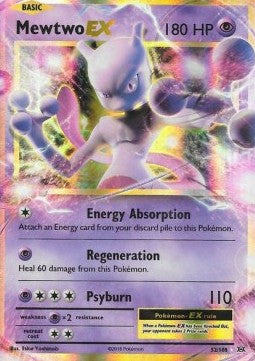 Mewtwo EX [Evolutions] (EVO-052) [V1 · Ultra Rare]