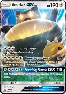 Snorlax GX [SM Black Star Promos] (SM-005) [Promo]