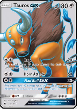 Tauros GX [Sun & Moon] (SUM-144)