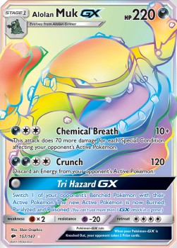 Alolan Muk GX [Burning Shadows] (BUS-157)
