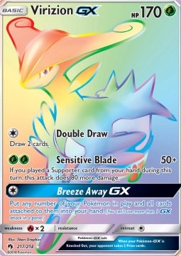 Virizion GX [Lost Thunder] (LOT-217)