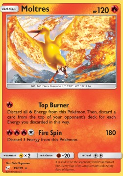 Moltres [Team Up] (TEU-019)