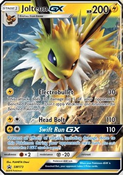 Jolteon GX [SM Black Star Promos] (SM-173) [Promo]