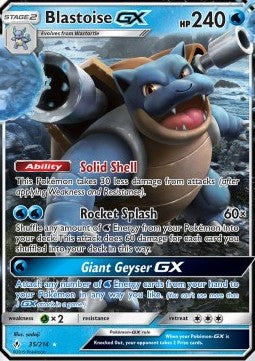 Blastoise GX [Unbroken Bonds] (UNB-035)