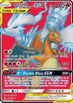 Reshiram & Charizard GX [Unbroken Bonds] (UNB-194)