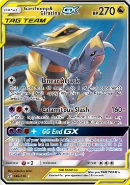 Garchomp & Giratina GX [Unified Minds] (UNM-146)