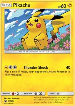 Pikachu [SM Black Star Promos] (SMSM-206)