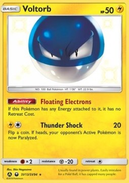 Voltorb [Hidden Fates] (HIF-SV13)