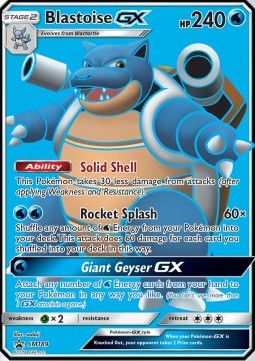 Blastoise GX [SM Black Star Promos] (SM 189)