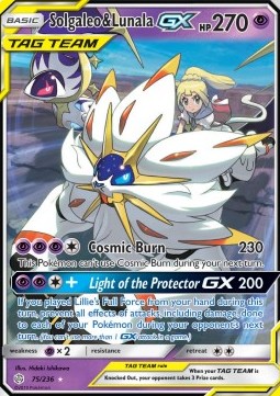 Solgaleo & Lunala GX [Cosmic Eclipse] (CEC-075)