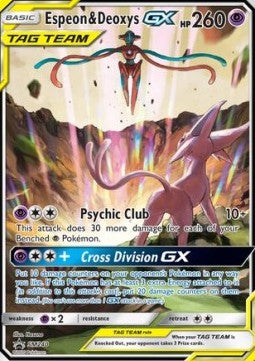 Espeon & Deoxys GX [SM Black Star Promos] (SM-240)