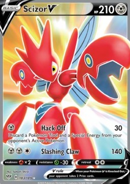 Scizor V [Darkness Ablaze] (DAA-183)